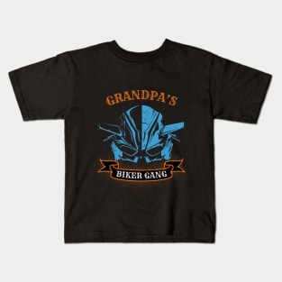 Grandpa's Biker Gang Father's Day Kids T-Shirt